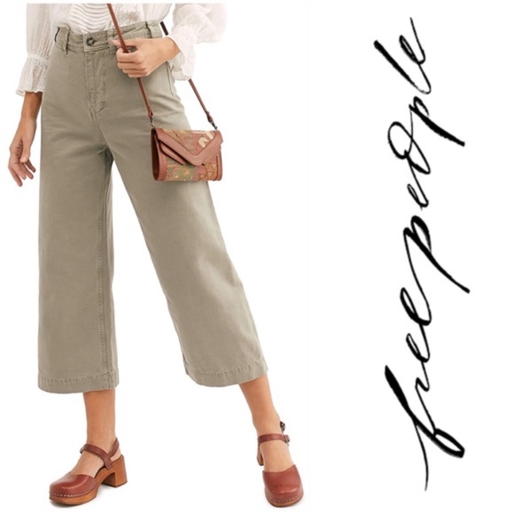 Free People Pants - Free People Patti Crop Cotton Pants Size 25